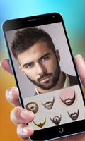 Men beard and hair photo editor – Mustaches โปสเตอร์