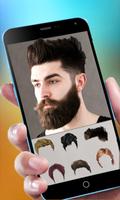 Cool Beard & Mustache Photo Editor-Man Hairstyles imagem de tela 2