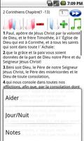 Louis Segond Bible capture d'écran 2