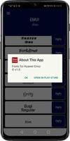 Fonts for Huawei Honor Emui capture d'écran 3