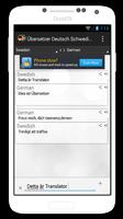 Übersetzung Deutsch Schwedisch screenshot 1
