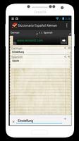 Diccionario Aleman Español capture d'écran 2