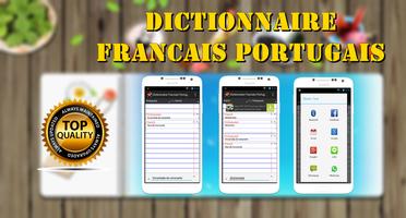 Dictionnaire FrançaisPortugais Affiche