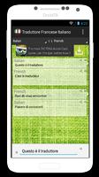 Traduttore Italiano Francese capture d'écran 1