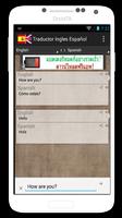 Traductor ingles español captura de pantalla 1