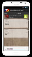 Traductor Français Español Screenshot 1