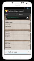 Traductor Italiano Español screenshot 1