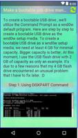 Create a Bootable USB Tricks captura de pantalla 2