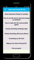 Erase And Format SD Card Tricks Guide screenshot 1