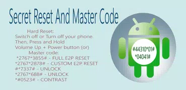 Secret Reset And Master Code