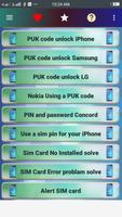 Sim Puk Code syot layar 1