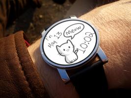 Meow Watchface penulis hantaran