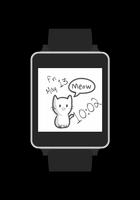 Meow Watchface syot layar 3