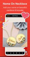 Name Art - Name On Necklace poster