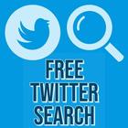Free Twitter Search icône