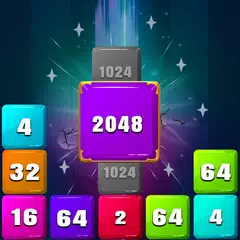Drop & Merge: Number Puzzle