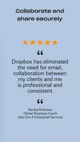 Dropbox syot layar 3