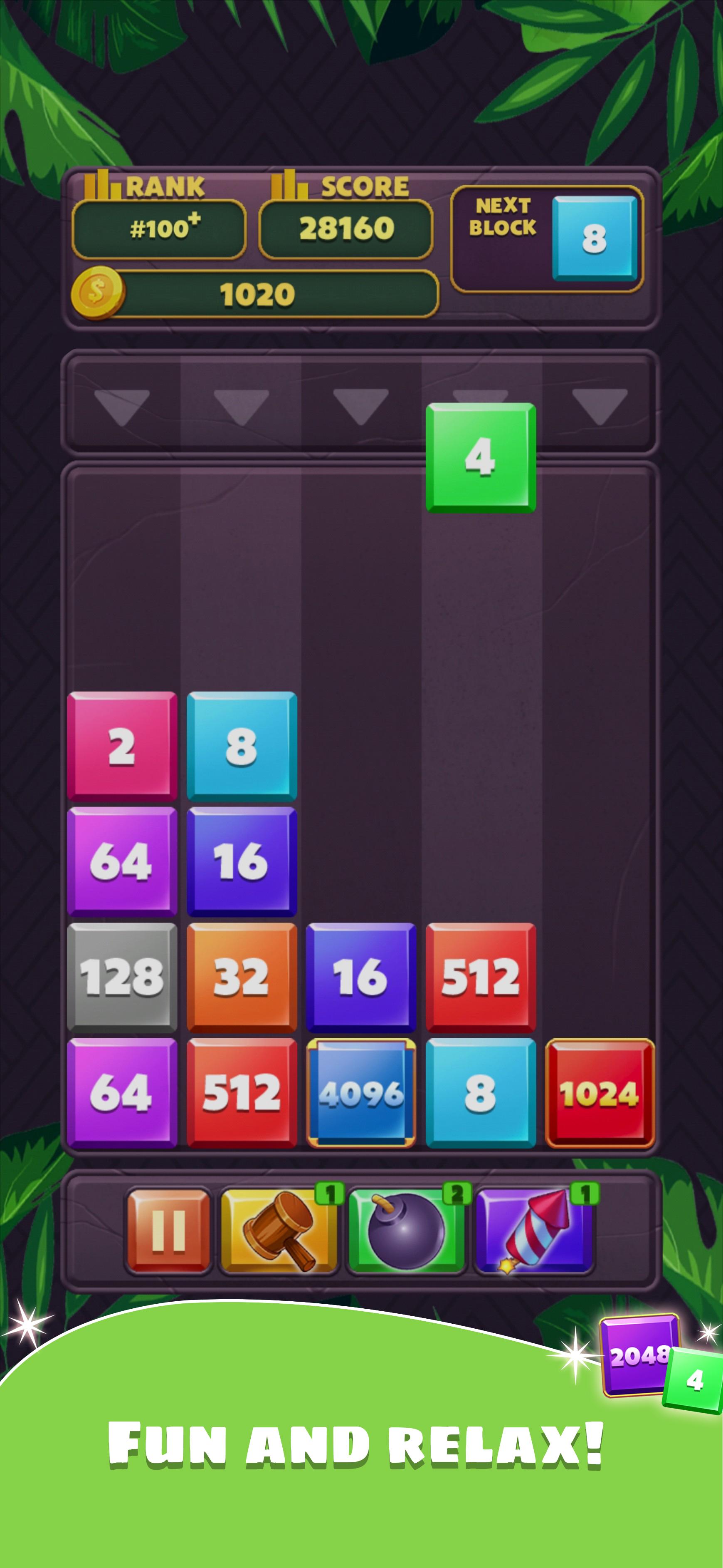 Download do APK de 4096: Number Blocks Puzzle para Android