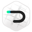Drove Pasajero-icoon