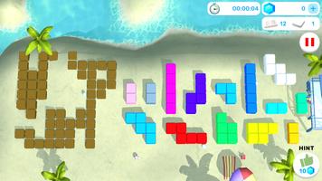 Tangram Puzzles Beach Party capture d'écran 2