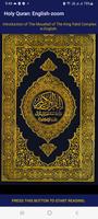 Holy Quran:English-zoom screenshot 2