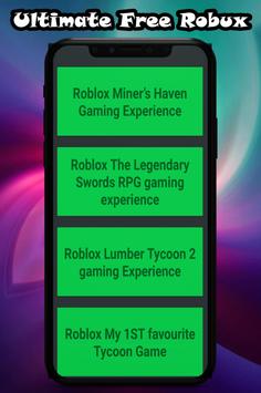 Ultimate Robux Collector Free 2019 Get Free Tips For - how to hack the legendary swords 2 rpg roblox