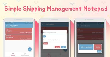 Simple Shipping Management Not plakat
