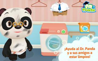Dr. Panda Hora del baño Poster
