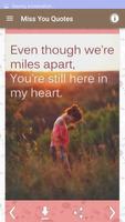 I Miss You Image Quotes الملصق