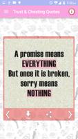 Trust & Cheating Quotes পোস্টার