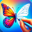 Butterfly Draw Step by Step आइकन