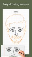 Face Draw Step by Step اسکرین شاٹ 2