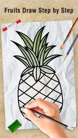 Fruits Draw Step by Step پوسٹر