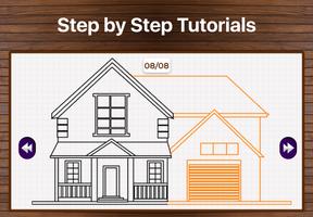 House Draw Step By Step Ekran Görüntüsü 3