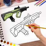 How to Draw Weapons Step by St icon