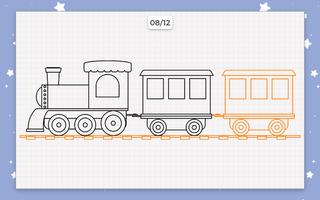 How to Draw Train اسکرین شاٹ 3