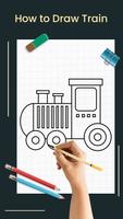 How to Draw Train پوسٹر