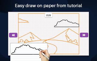Scenery Draw Step by Step capture d'écran 2