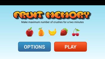 Fruit Memory Game Affiche