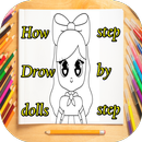 How Draw cute dolls APK