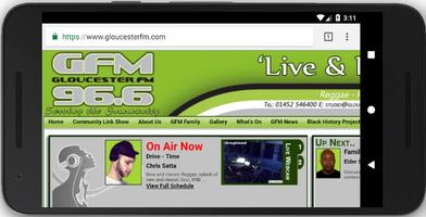 Gloucester FM Community Radio capture d'écran 2