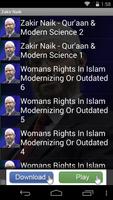 Zakir Naik Audio Video Bayan screenshot 1