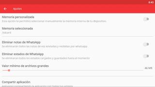 برنامهنما Limpiador de teléfono y cache عکس از صفحه