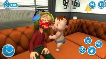 virtuel bébé mère simulateur famille Jeux capture d'écran 1