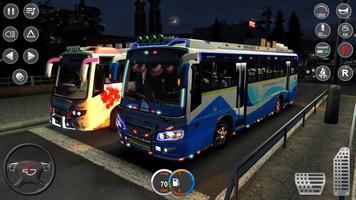 Game Bus Sekolah Mengemudi 3d screenshot 1