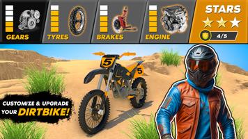 Moto Dirt Bike Racing Jeux 3D Affiche