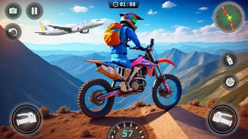 Moto Dirt Bike Racing Jeux 3D capture d'écran 1