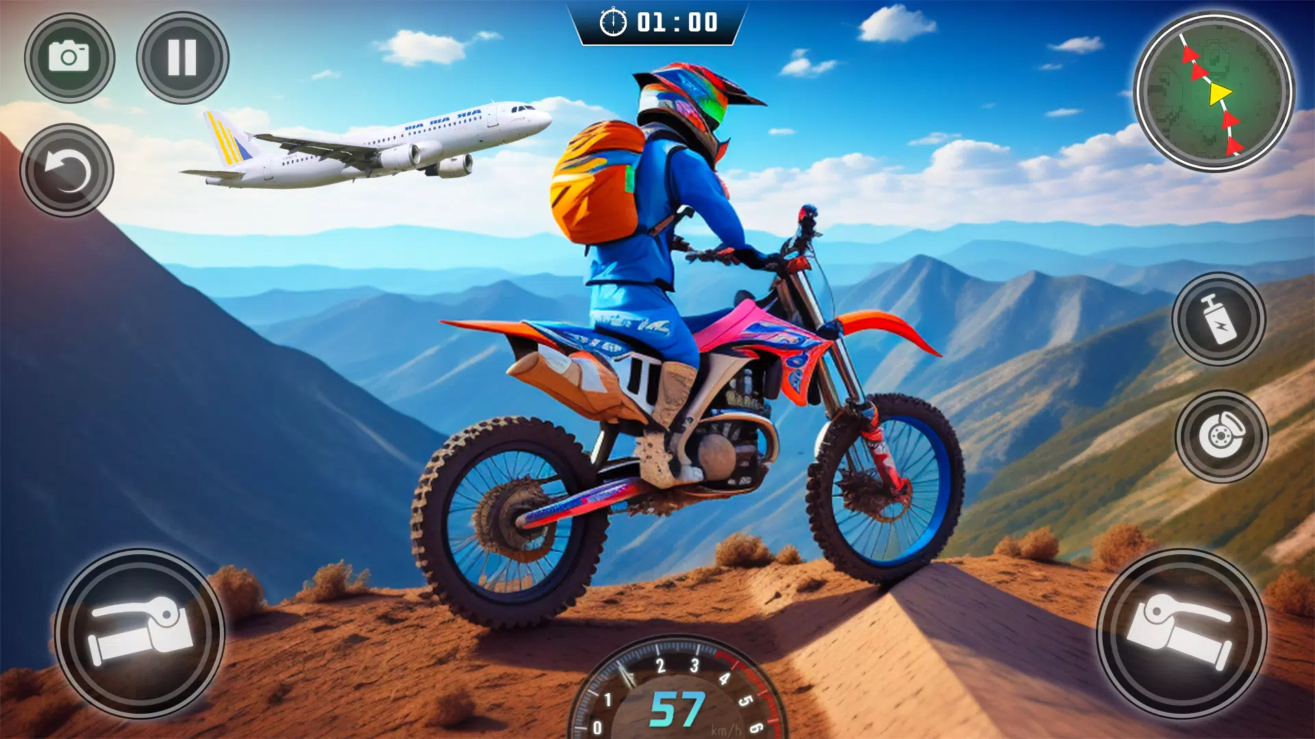 Motocross Stunt Race Moto Jogo versão móvel andróide iOS apk