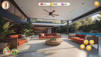 Home Design Lifestyle Games captura de pantalla 1