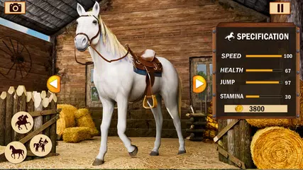 Download do APK de cavalo corrida jogos 3d para Android